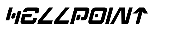 Hellpoint font preview